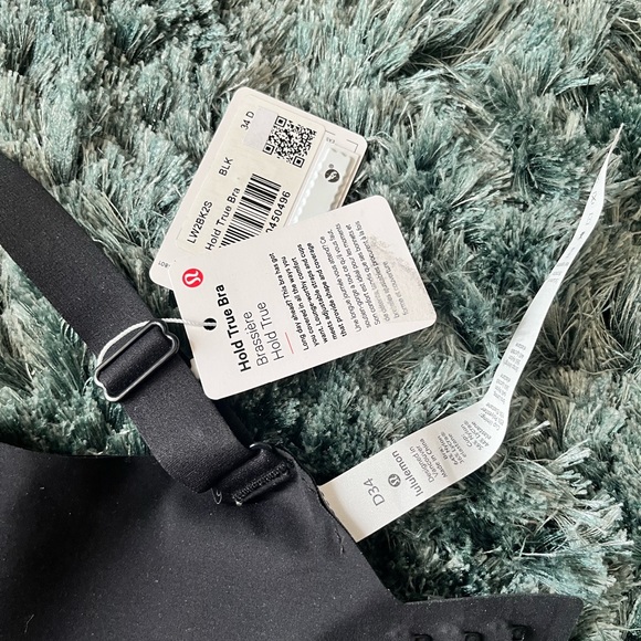 Lululemon Hold True Bra (size 34D) Black - Picture 7 of 7